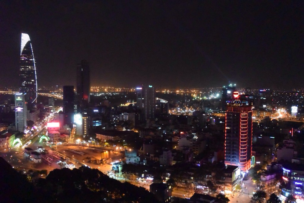 Ho Chi Minh City by night